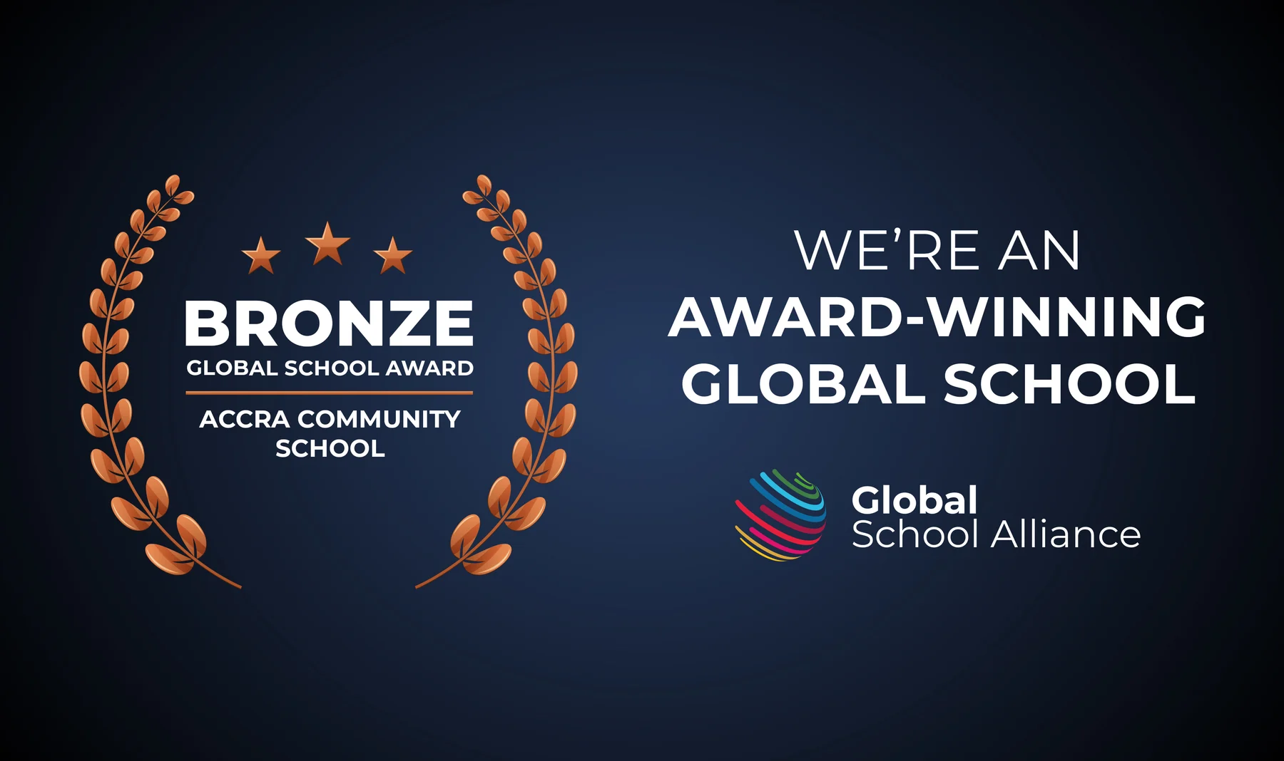 ACS wins the Bronze Global School Award
