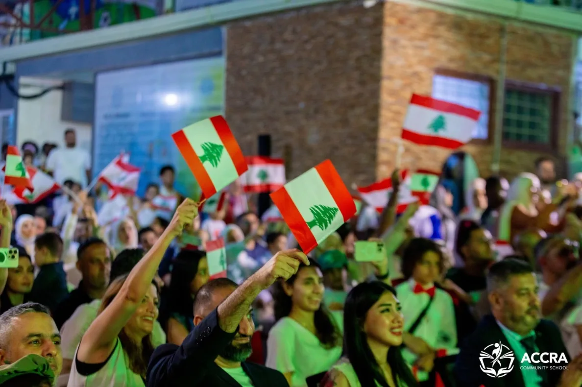 A proud Lebanese Independence Day celebration at ACS