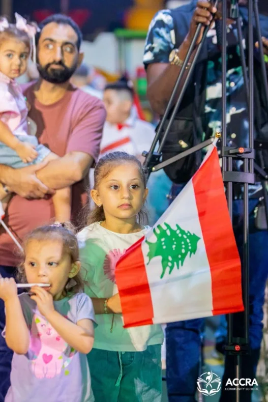 A proud Lebanese Independence Day celebration at ACS