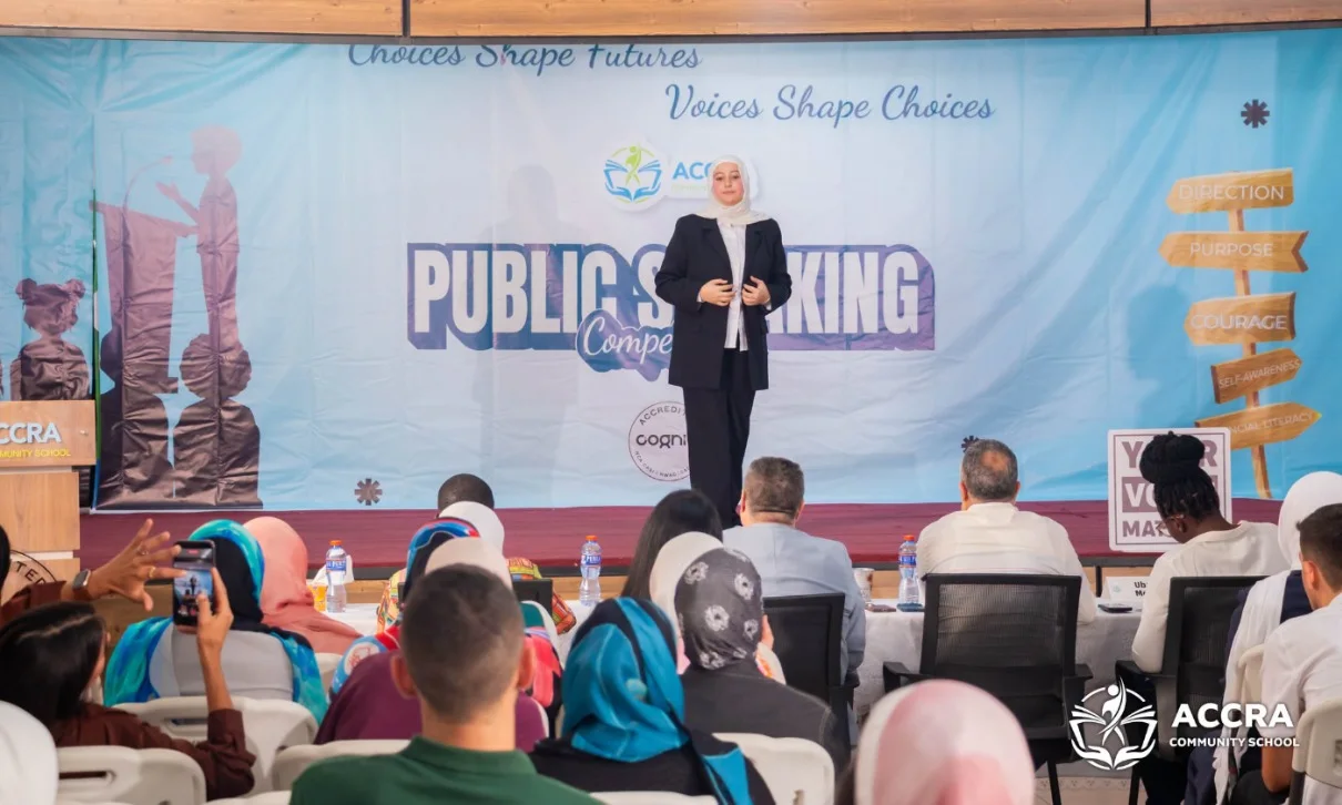 Voices shape choices: the ACS Public Speaking Competition